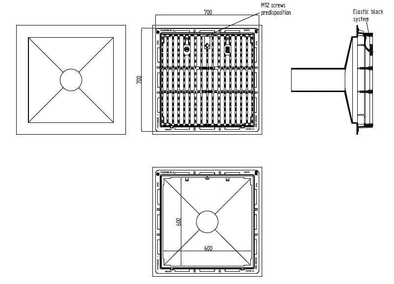 Galvanized Steel Bridge Scuppers Bridges